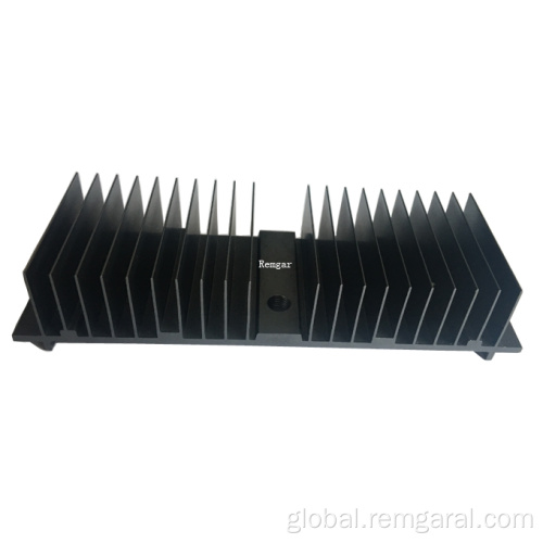 Aluminum Black Heatsink 6061 6063 extrusion aluminum black heatsink Factory